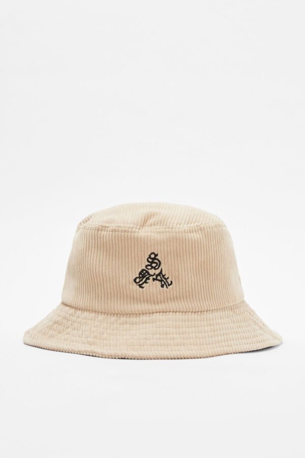 Corduroy Bucket Hat - Görsel 4