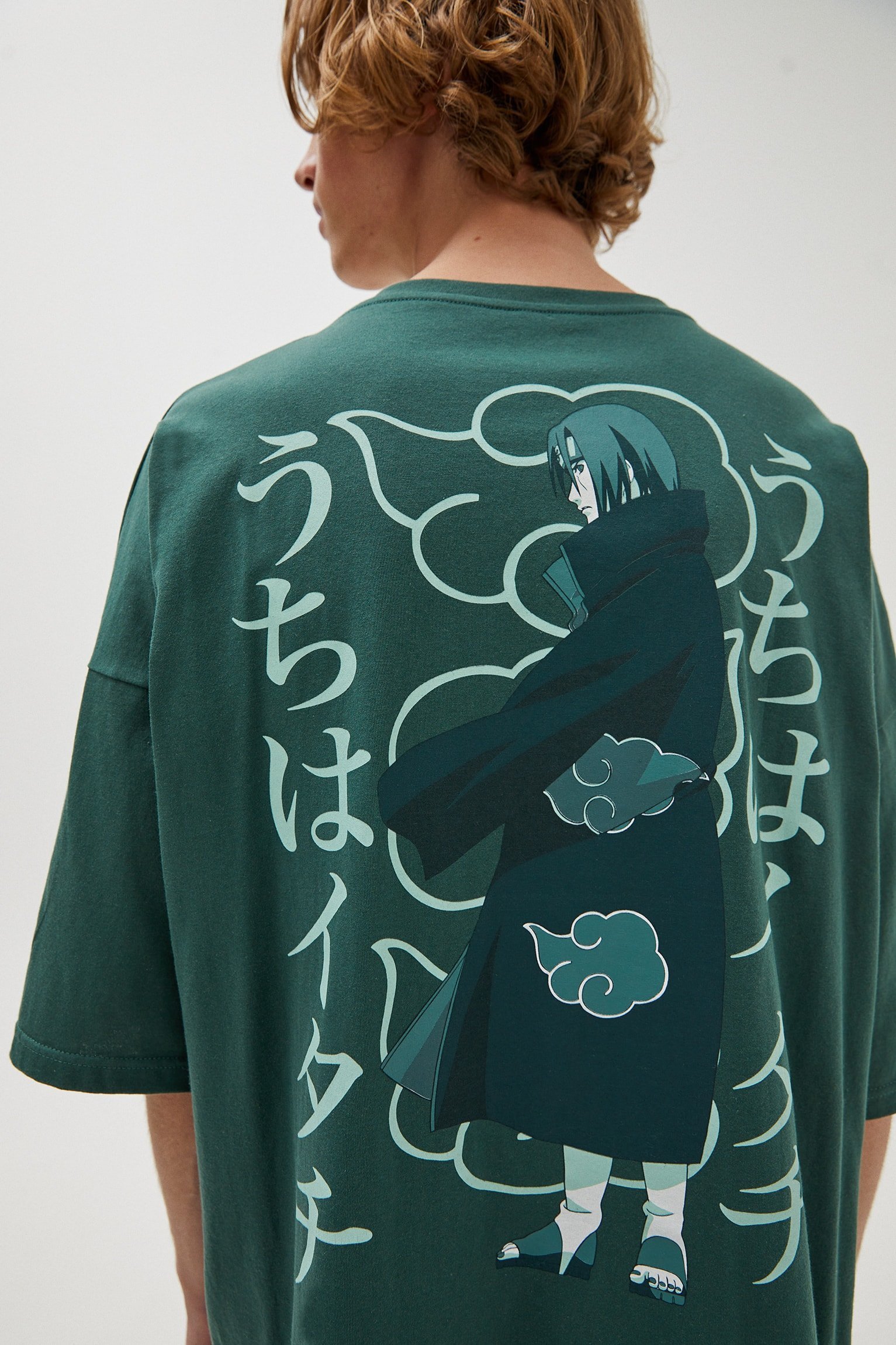 Naruto Itachi Print T-shirt - Görsel 5