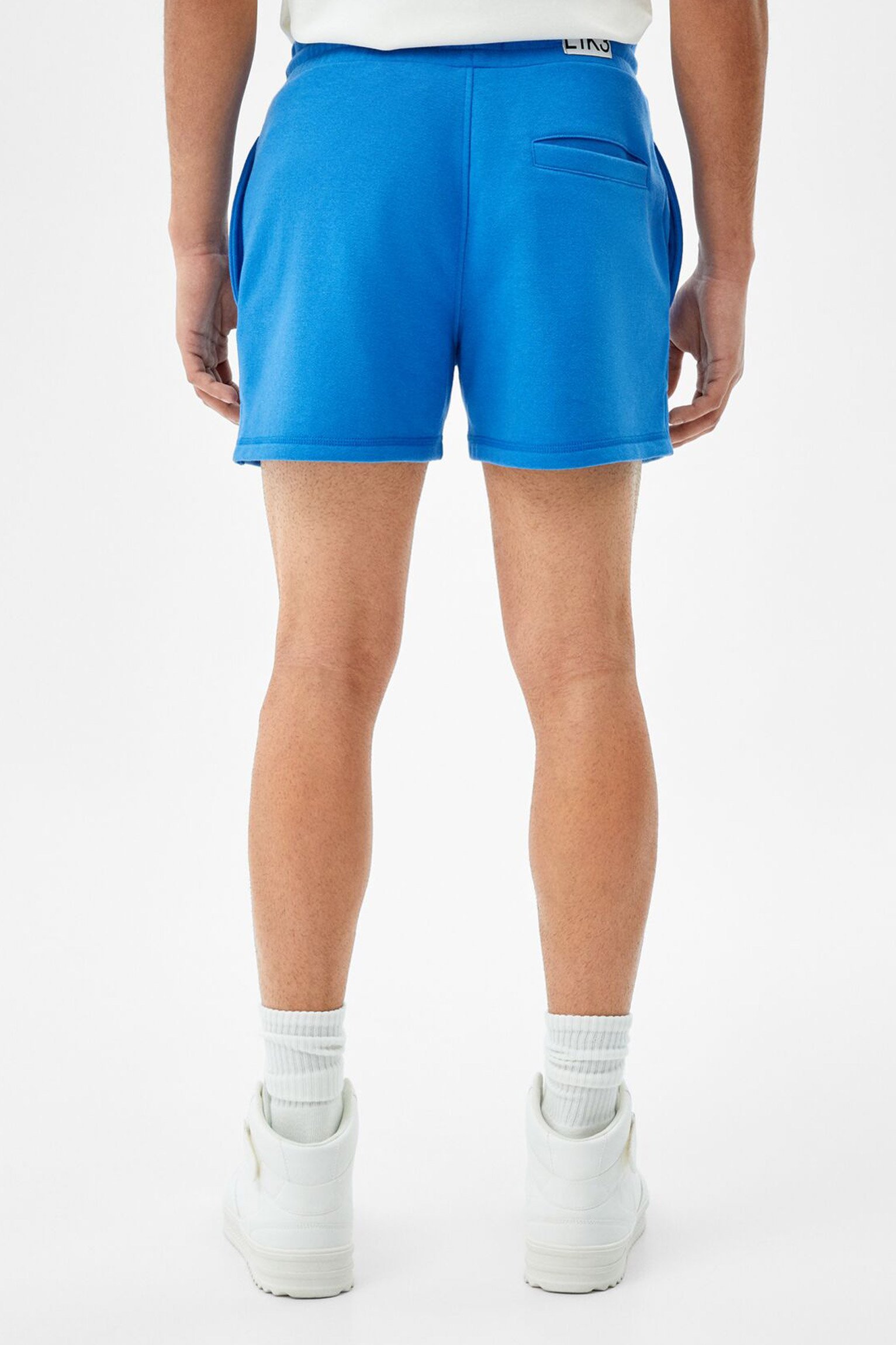 Plush Bermuda Sweat Shorts - Görsel 2